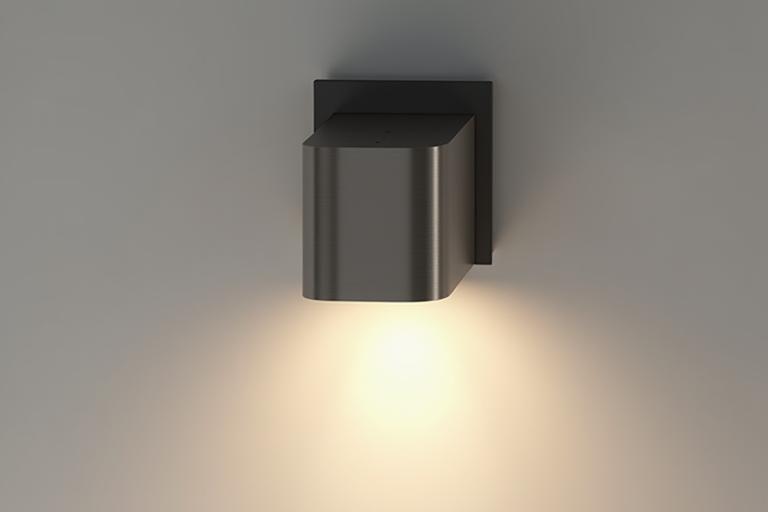 Close-up image of a beautifully designed modern light fixture